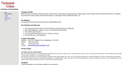 Desktop Screenshot of nationalglassinc.com